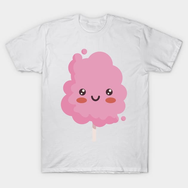 Kawaii Cute Cotton Candy T-Shirt by MajorCompany